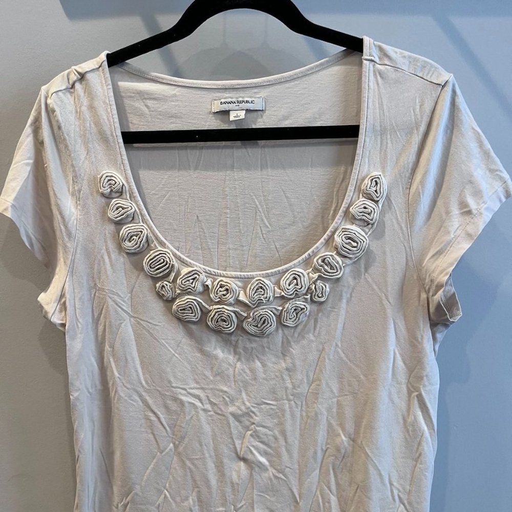 Cream colored top - Banana Republic